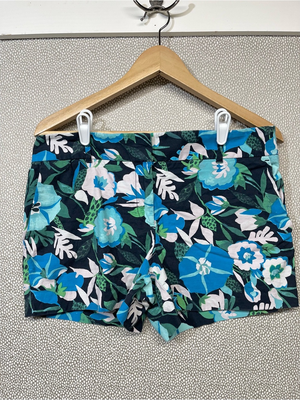 🆑 6 LOFT Outlet Thompson Tropical Floral Cotton Blend Women's Shorts CLEARANCE